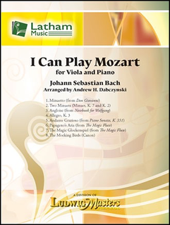 LudwigMasters Mozart. (Dabcyznski): I can play Mozart (viola, piano) Latham.