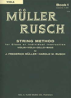 Muller, J.F. & Rusch, H.W.: String Method, Bk.1 (viola)