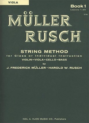 Muller, J.F. & Rusch, H.W.: String Method, Bk.1 (viola)
