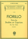 HAL LEONARD Fiorillo (Schradieck): 36 Studies or Caprices (violin)