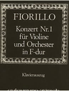 Fiorillo, Federigo: Violin Concerto in F Major (violin & piano)