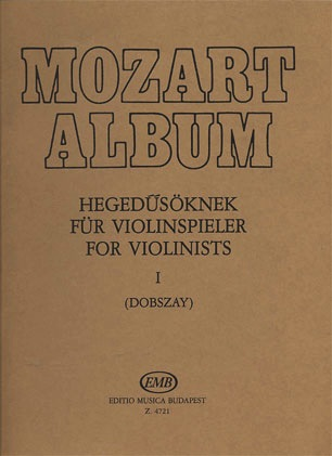 HAL LEONARD Mozart, W.A. (Dobszay): Mozart Album-Songs (violin & piano)