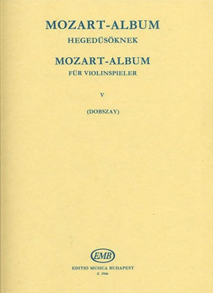 HAL LEONARD Mozart, W.A. (Dobszay): Mozart Album Sonata Movements (violin & piano)