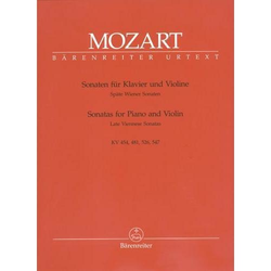Barenreiter Mozart, W.A.: Early Viennese Sonatas (piano & violin) Barenreiter