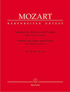 Barenreiter Mozart, W.A. (Reeser): Sonatas for Piano and Violin (Late Viennese Sonatas) Barenreiter