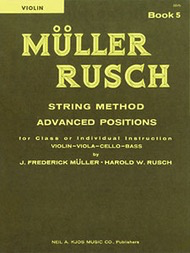 Muller, J.F. & Rusch, H.W.: String Method, Bk.5 (violin)