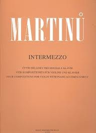 Barenreiter Martinu, Bohuslav: Intermezzo-4 Compositions for Violin & Piano, Barenreiter