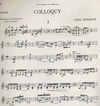 HAL LEONARD Musgrave, Thea: Colloquy (violin & piano)