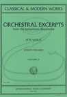 International Music Company Orchestral Excerpts: Volume II for viola solo