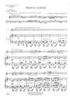 Carl Fischer Achron, Joseph: Hebrew Lullaby Op 35 No.2 (violin & piano)