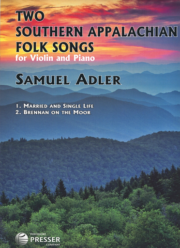Carl Fischer Adler, Samuel: Two Southern Appalachian Folk Songs for Violin and Piano
