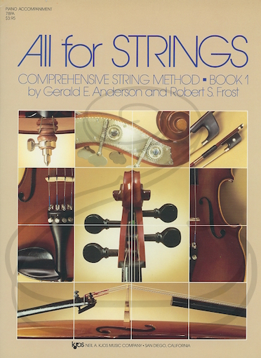 Anderson & Frost: All for Strings, Bk.1 (piano accompaniment)