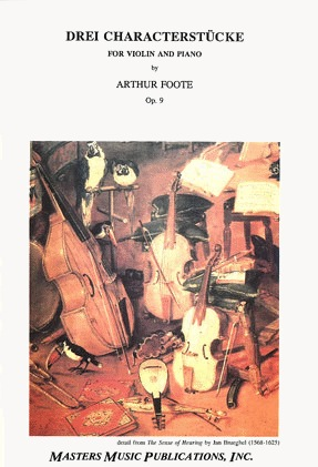 LudwigMasters Foote, Arthur: Drei Characterstucke Op.9 (violin & piano)