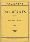 International Music Company Paganini, N. (Raby): 24 Caprices Op.1 (viola) IMC