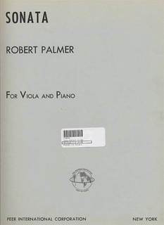 Carl Fischer Palmer, Robert: Sonata (Viola)