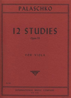 International Music Company Palaschko: Twelve Studies Op.55 (viola)