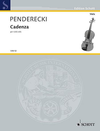 HAL LEONARD Penderecki, K.: Cadenza (viola)