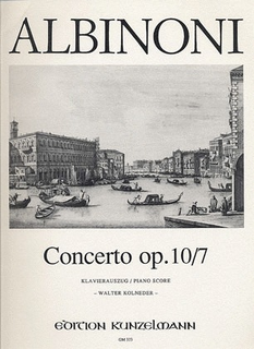 Albinoni, T.: Concerto Op.10/7 in f (violin & piano)