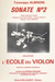 Carl Fischer Albinoni, T.: Sonata No. 2 (violin & piano) 2- 5 weeks special order