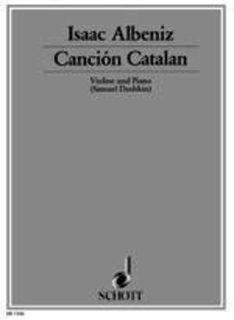 HAL LEONARD Albeniz, I.: Cancion Catalan (violin and piano)