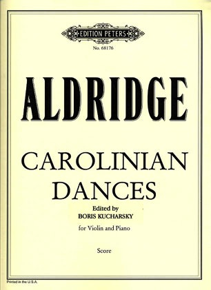 Aldridge, Robert L. (Kucharsky): Carolinian Dances (violin & piano)