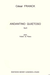 Carl Fischer Franck, Cesar: Andante Quietoso Op.6 (violin & piano)
