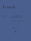 HAL LEONARD Franck (Hope & Menuhin): Sonata in A Major - URTEXT (violin & piano)