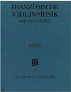 HAL LEONARD Meyn-Beckmann, (ed.): French Violin Music of the Baroque Era, Vol.1 (violin & piano)