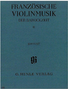 HAL LEONARD Meyn-Beckmann (ed.): French Violin Music of the Baroque Era, Vol.2, urtext (violin & piano)