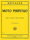 International Music Company Novacek, Ottokar (Gingold): Moto Perpetuo (violin & piano)