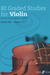 Alfred Music O'Leary: (collection) 80 Graded Studies for Violin, Bk.1 (violin) Faber Music