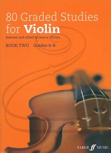 Alfred Music O'Leary: (collection) 80 Graded Studies for Violin, Bk.2 (violin) Faber Music