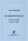 Carl Fischer Piazzolla, Astor (Allen): Grand Tango (viola & piano)