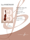 Carl Fischer Portnoff: Fantaisie russe no2 (viola, piano) BILLAUDOT