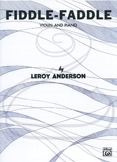 Alfred Music Anderson: Fiddle-Faddle (violin & piano) Alfred Music