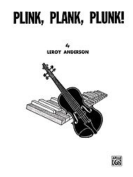 Alfred Music Anderson, Leroy: Plink, Plank, Plunk (violin & piano)