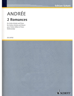 HAL LEONARD Andree, E. (Kalinowsky, ed.): 2 Romances (violin or viola and piano)