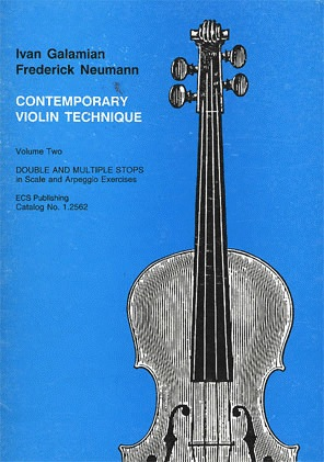 Galaxy Music Galamian, Ivan: Contemporary Violin Technique Vol. 2 (Galaxy)