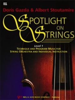 Gazda: Spotlight on Strings, Book 1 (Violin)