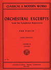 International Music Company Gingold, J.: Orchestral Excerpts Vol.3 revised (violin) IMC