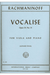 International Music Company Rachmaninoff (Davis): Vocalise (viola & piano) IMC