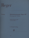 HAL LEONARD Reger, Max: Clarinet Sonata, Op. 107, version for viola & piano