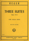 International Music Company Reger, Max (Katims): Three Suites, Op.131d (Viola)
