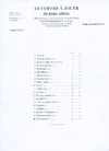 Carl Fischer Remond, Marie-Anne: Le coffre - jouer du jeune altists - 20 pieces for the first year of viola with piano accompaniment (viola & piano)