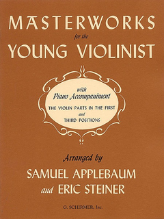 HAL LEONARD Applebaum: Masterworks for the Young Violinist (violin & piano)