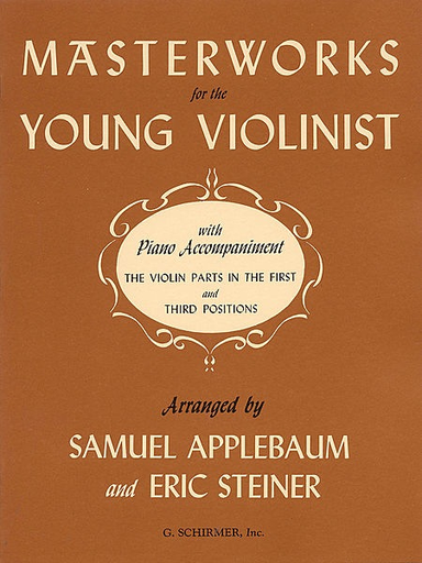 HAL LEONARD Applebaum: Masterworks for the Young Violinist (violin & piano)