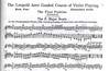 Carl Fischer Auer, Leopold: Graded Course of Violin Playing #4