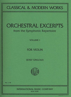 International Music Company Gingold, J.: Orchestral Excerpts Vol.1 revised (violin) IMC