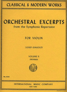 International Music Company Gingold, J.: Orchestral Excerpts Vol. 2 revised (violin) IMC