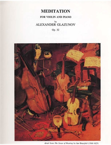 LudwigMasters Glazunov, Alexander: Meditation Op.32 (violin & piano)